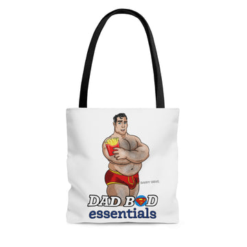 Dad Series "Superman" / AOP Tote Bag
